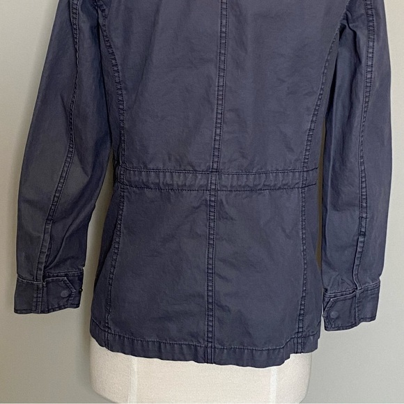 Madewell Fleet Utility Military Zip Jacket in Gray, size XS - Picture 11 of 16